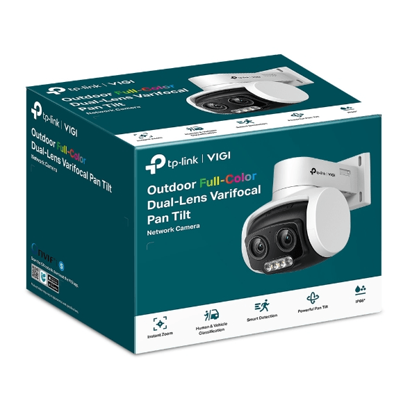 Cámara Tp-Link Vigi C540v Ptz Ip Full Color Con Doble Lente Para Exterior De 4MpTP_LINKVIGI C540V