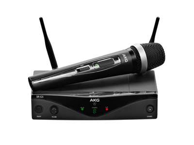 AKG WMS420 VOCAL SET Bd U1 AKG - Frequency agile wireless micr