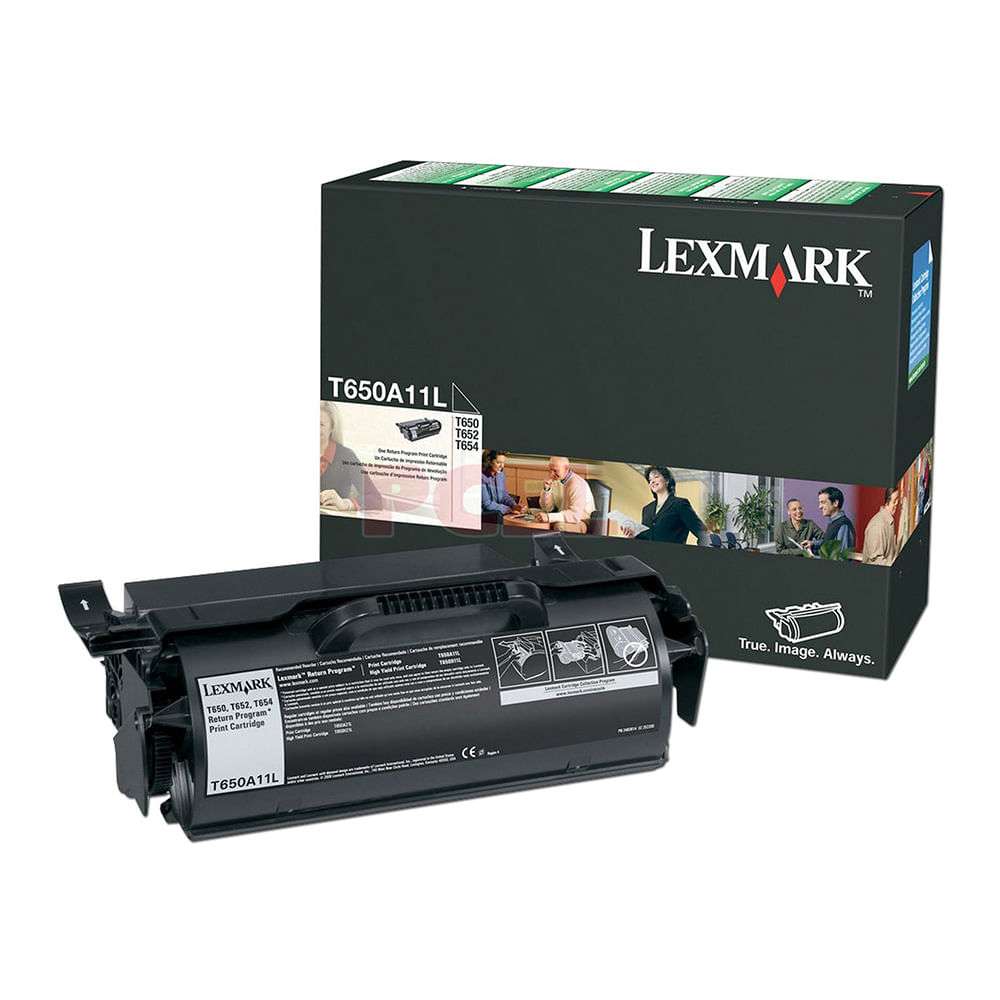 T650a11l Toner Negro T650/T652/T654 7000LEXMARK