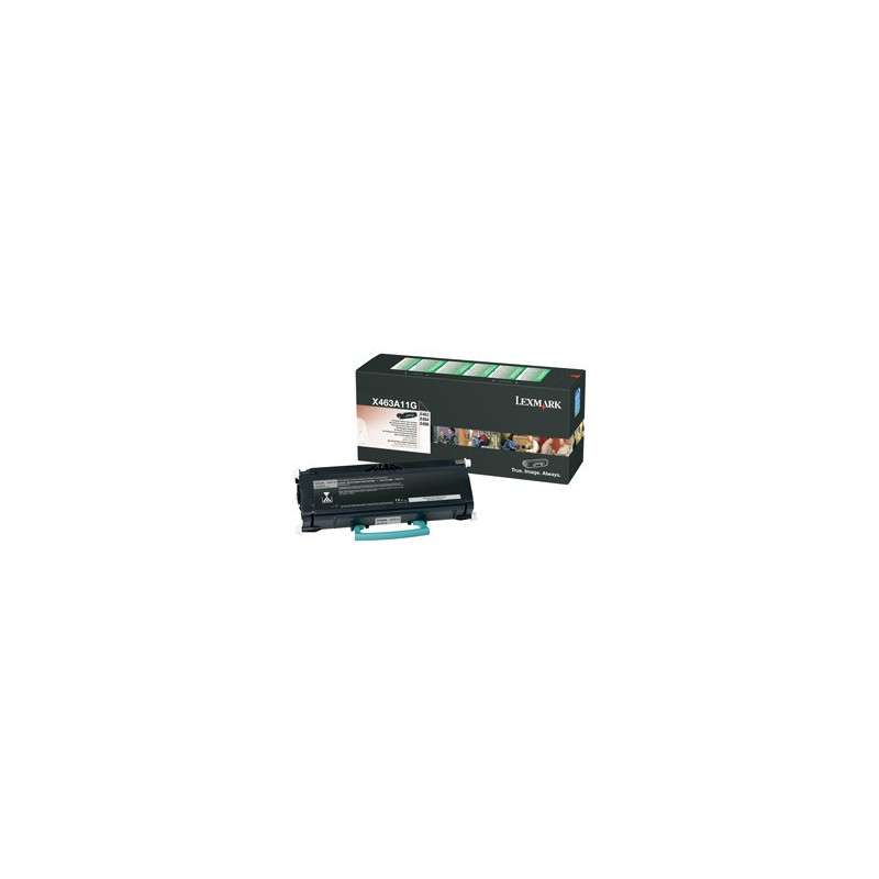 X463a11g Toner Negro X463/X464/X466 3500LEXMARKX463A11G