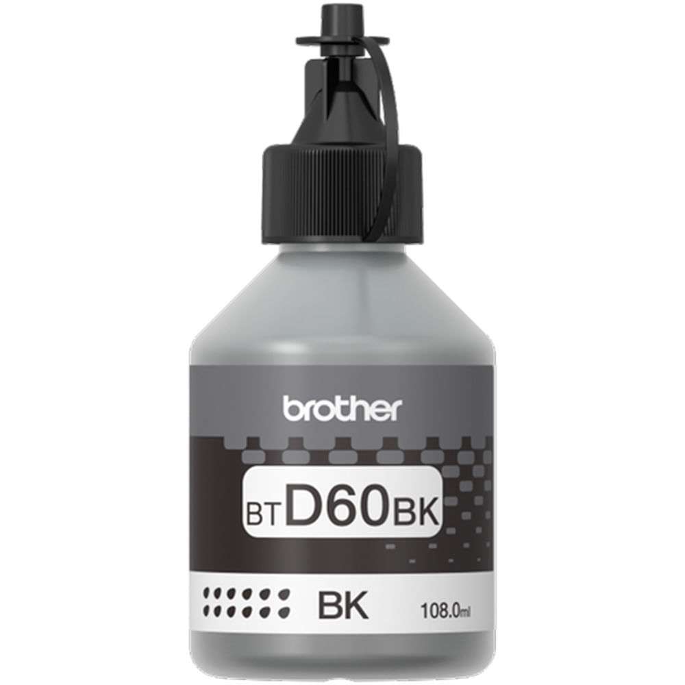 Btd60bk Botella Tinta Negra 7500 Pag.BROTHERBTD60BK