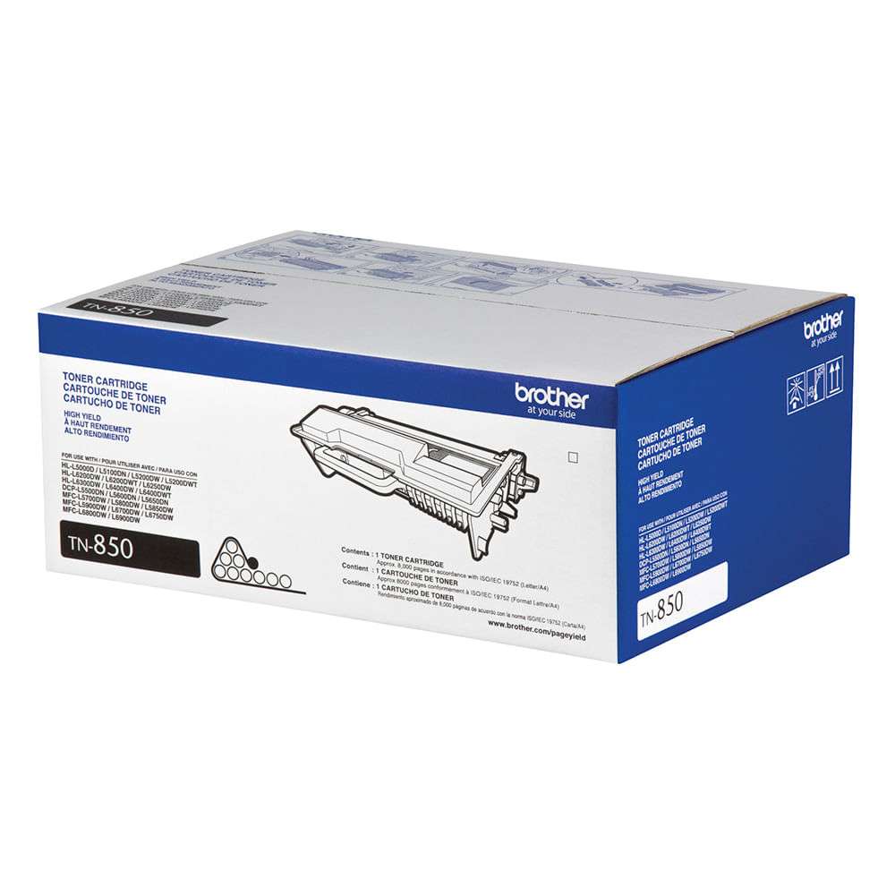 Tn850 Toner Negro Alto Rend Hll5200dwBROTHERTN850