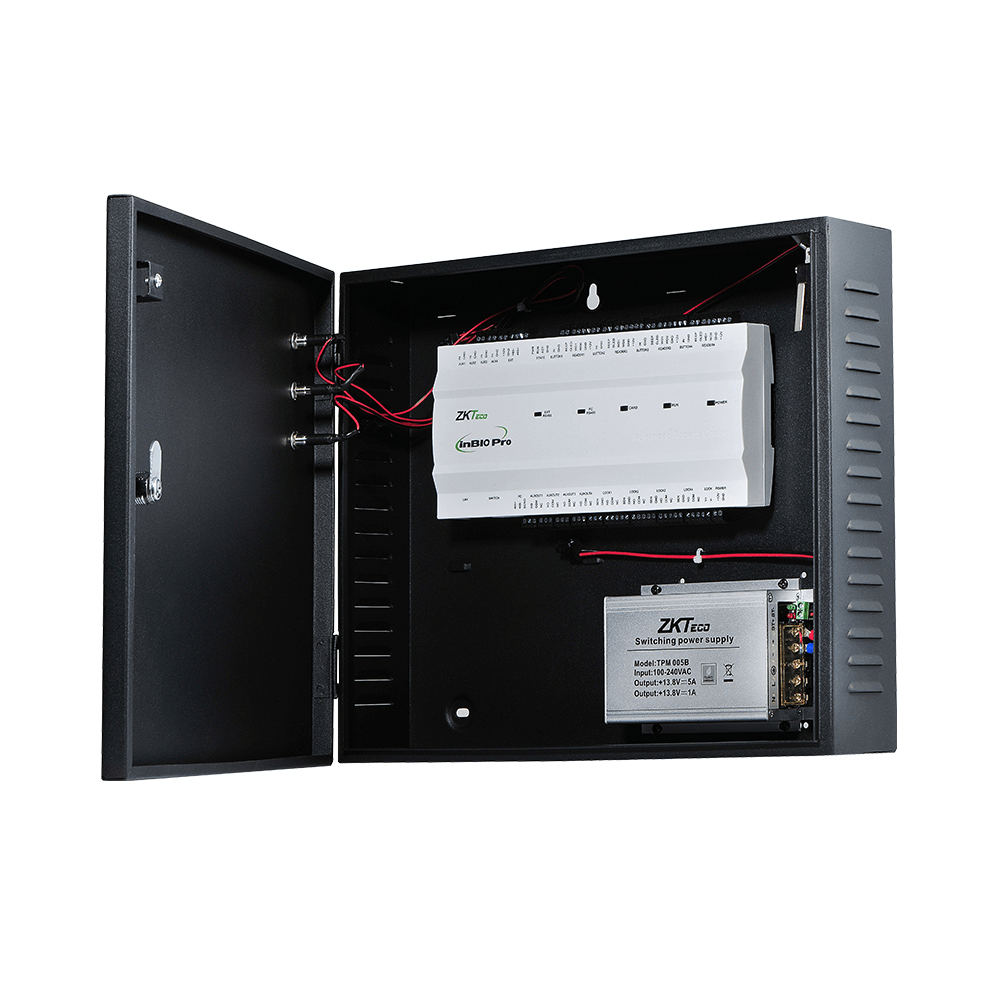 Zkteco Panel De Control De Acceso Inbio460 Pro Box Controladora 4 PuertasZKTECOINBIO460 PRO BOX