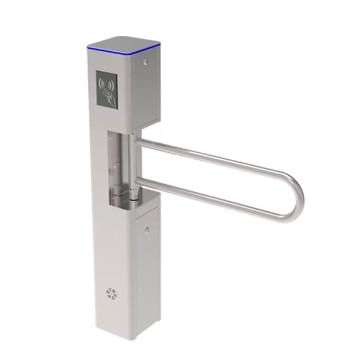 Zkteco Acceso Peatonal Sbt2000s-M Torniquete Abatible Un Pasillo AceroZKTECOSBT2000S-M