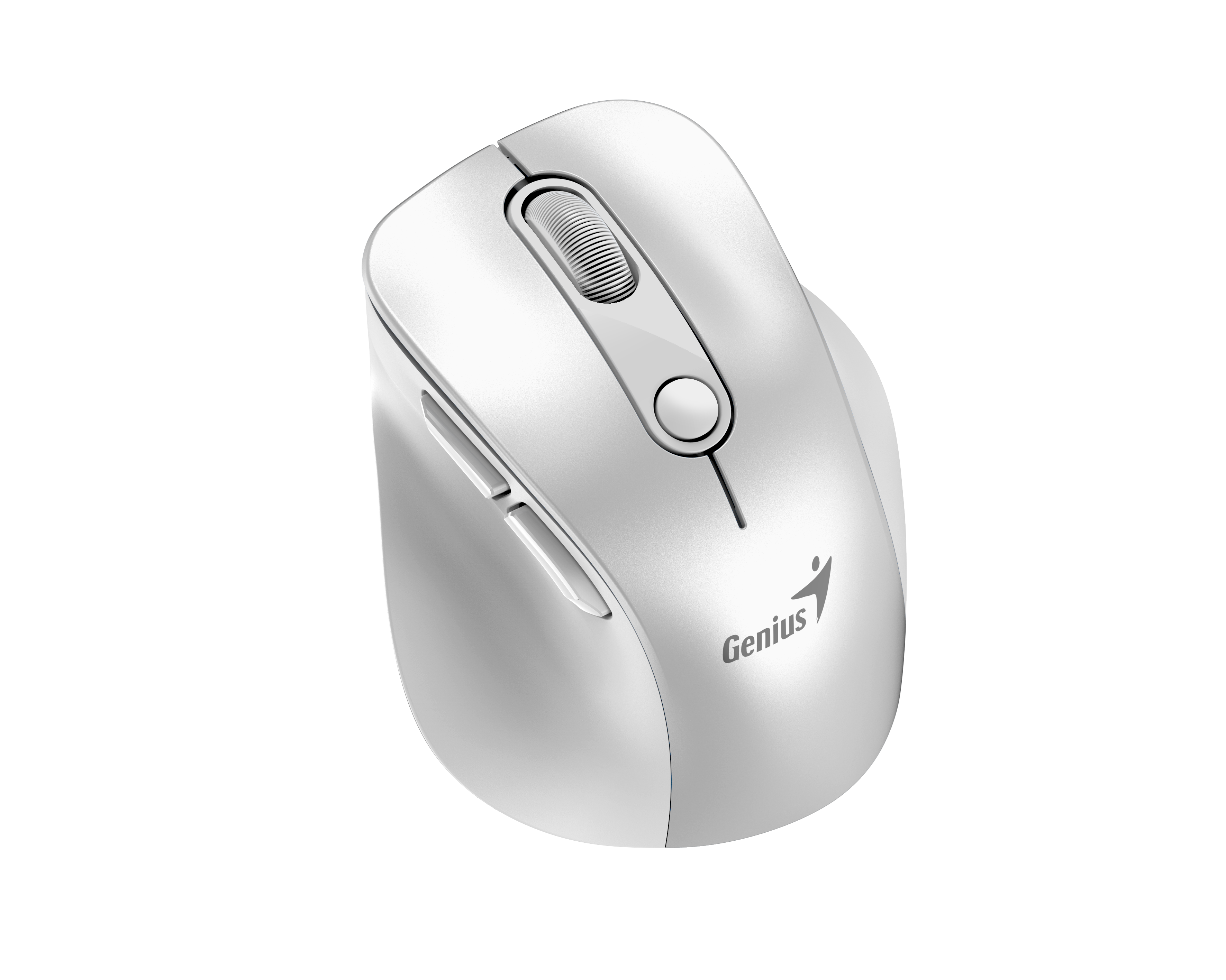 Mouse Genius Inalambrico Bluetooth Recargable Ergo 9000S Pro Color Blanco PerlaGENIUS31030039400