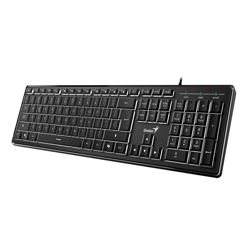 Teclado Genius Slimstar 820 Delgado IluminadoGENIUS31310055401