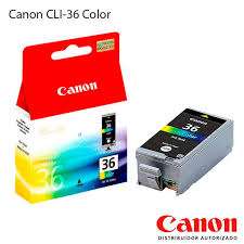 1511B020aa Tinta Canon Cli-36 Clr Lam Cartucho Canon Negro Pgi35 Y Color Cli36 Impresora Ip100CANON1511B020AA
