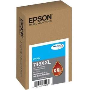 Epson-T748XXL220-AL-TINTA T748XXL220-AL CIAN 7K PAG