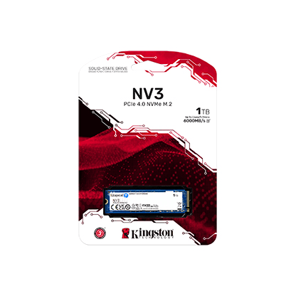 Ssd 1Tb Nv3 M.2 Pcie 2280KINGSTONSNV3S/1000G