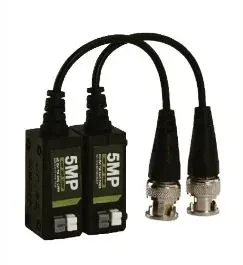 Kit De Video Balun Pasivo Zkteco Soporta 5Mp En 200Mts / 8Mp En 160 Mts Zk-Cf500ZKTECOZK-CF500