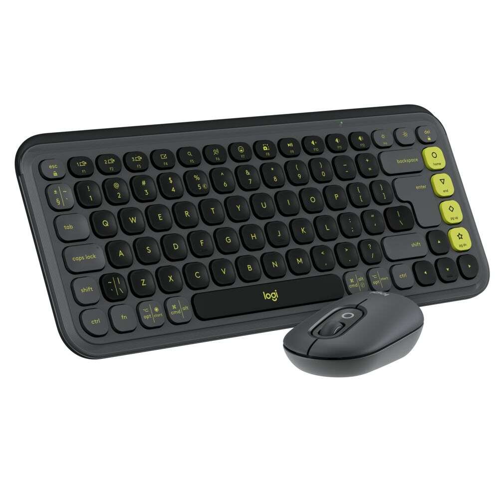 920-013052 Combo Teclado + Mouse Logitech Pop Icon NegroLOGITECH920-013052