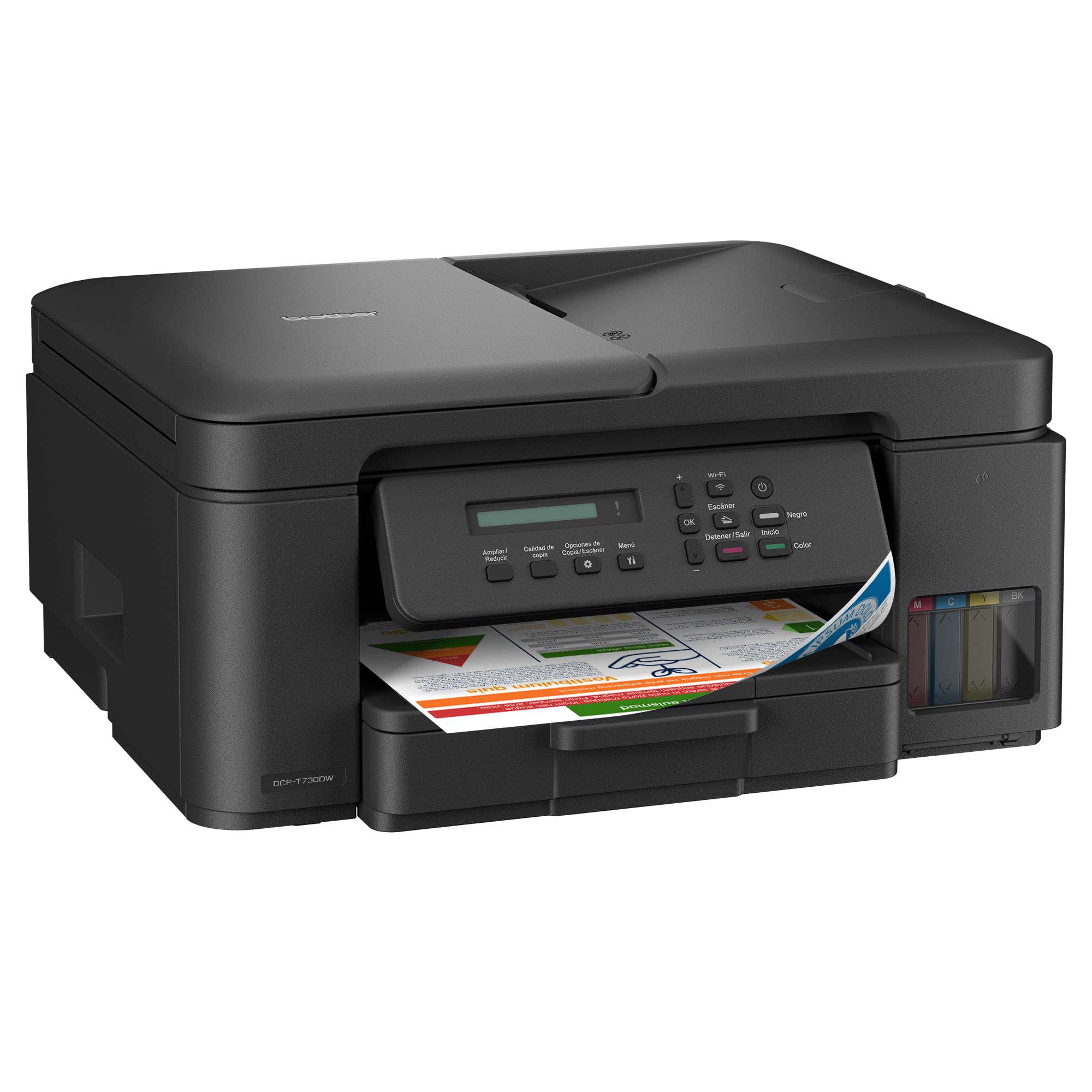 Impresora Brother Multifuncional Todo En Uno Dcp-T730dwBROTHERDCP-T730DW