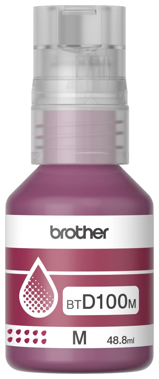 Botella De Tinta Brother Btd100m 5000 PagBROTHERBTD100M-MEX