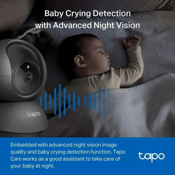 Cámara De Seguridad Tp-Link Tapo C201 Wi-Fi RotatoriaTP_LINKTAPO C201