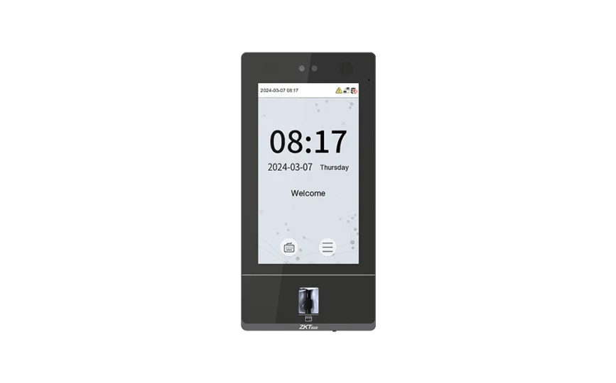 Zkteco Control De Acceso Peatonal Senseface 7A/Id/Adms/Wifi Face & Fp & Rfid + FuenteZKTECOSENSEFACE 7A FACE/FP/RFID
