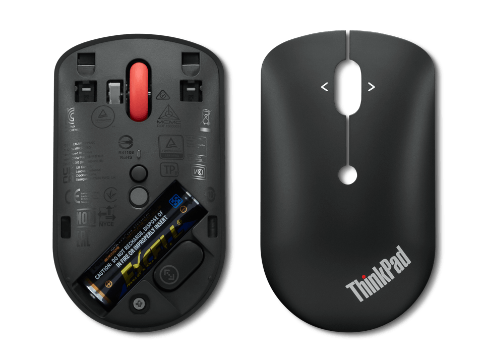 Ratón Compacto Inalámbrico Lenovo Usb-C Thinkpad Sin BateríaLENOVO4Y51D20849