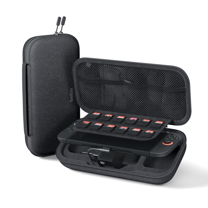 Estuche De Carga Belkin 20W Para Switch 2 NegroBELKINENA001FQCH-V1