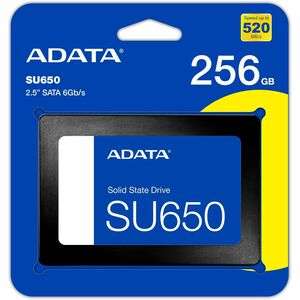 Adata Technology-ASU650SS-256GT-R-SSD Ultimate SU650 (SATA III) 256GB 520/