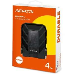 Adata Technology-AHD710P-4TU31-CBK-ADATA HD710 PRO 4TB EXTERNAL HDD (BLACK)