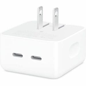 Apple-MW2H3AM/A-35W Dual USB-C Port Compact Power Adapte