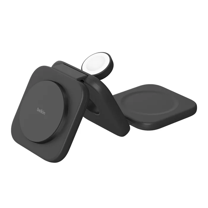 Cargador Inalámbrico Magnético Belkin Travel Qi2 3 En 1BELKINWIZ024ttBK