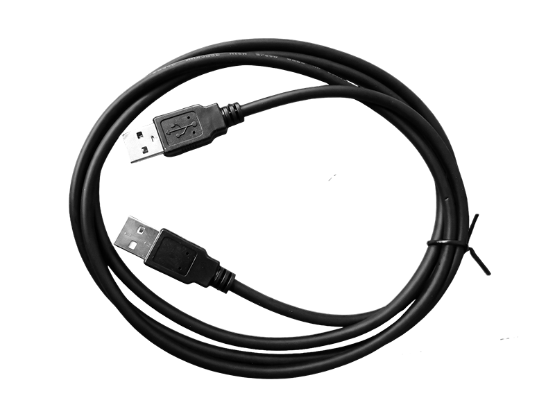 Cable USB-A a USB-A 2.0 1.5M XUE® / Negro-XUE®-CAB-UE3-1639