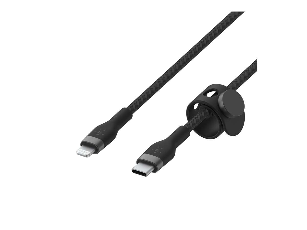 Belkin CAA011bt2MBK Belkin BoostCharge - Cable Lightning - 24 pin USB-C macho a Lightning macho - 2 m - negro