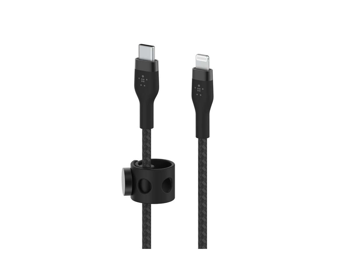 Belkin CAA011bt2MBK Belkin BoostCharge - Cable Lightning - 24 pin USB-C macho a Lightning macho - 2 m - negro