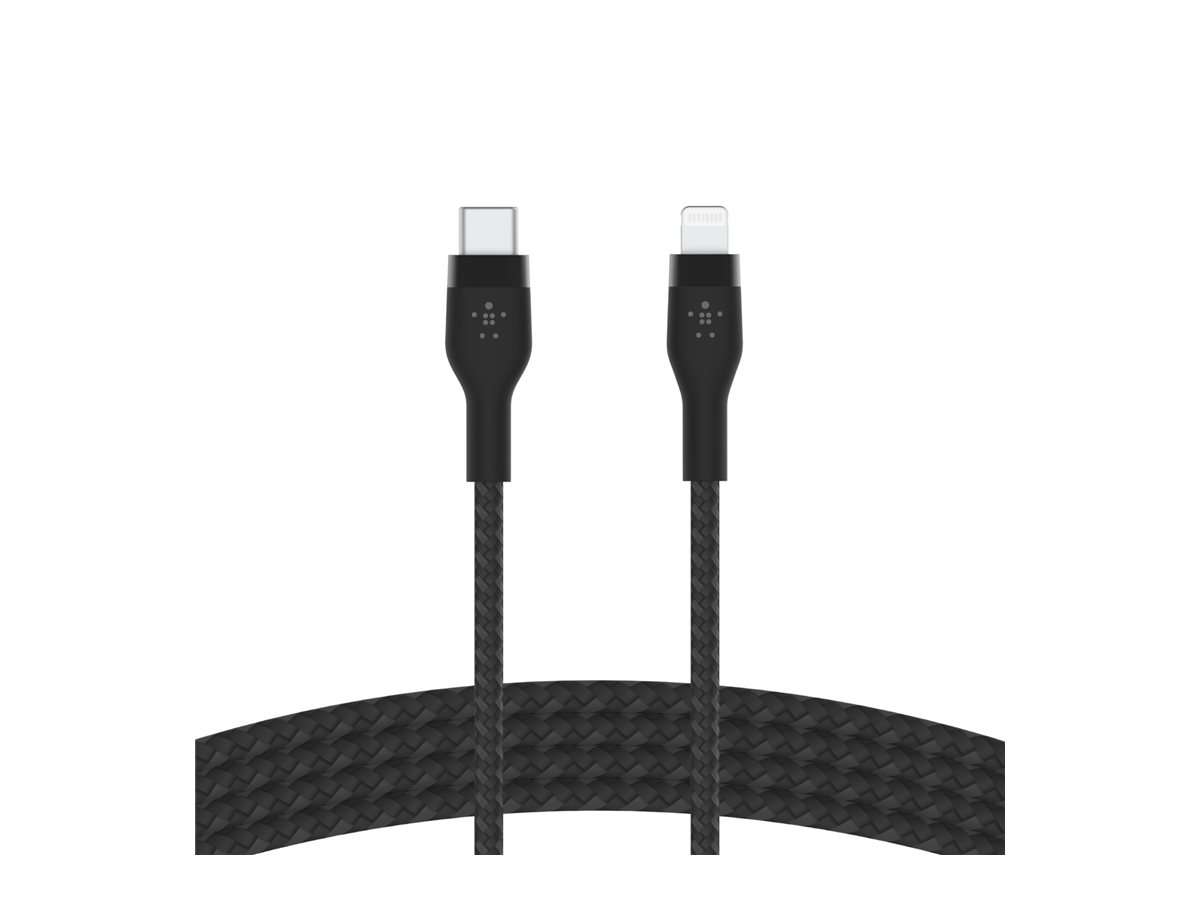 Belkin CAA011bt2MBK Belkin BoostCharge - Cable Lightning - 24 pin USB-C macho a Lightning macho - 2 m - negro