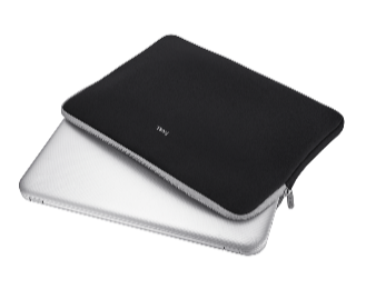 TRUST-21248-8713439240078-Funda Trust Primo para Portátil o Tablet 15.6 Pulgadas con Cremallera Negra