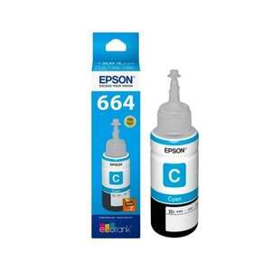 Epson-T664220-AL-T664 CYAN BOTTLE L200