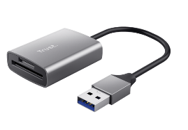 TRUST-24135-8713439241358-Lector de Tarjetas Trust Dalyx con conector USB Usb 3.1