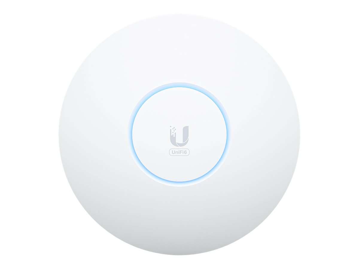 Ubiquiti U6-Enterprise Ubiquiti UniFi U6 - Punto de acceso inalámbrico - Wi-Fi 6E - 2.4 GHz, 5 GHz, 6 GHz - instalable en pared/techo