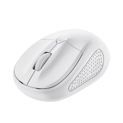 TRUST-24795-8713439247954-Mouse Trust Primo Inalámbrico blanco Mate