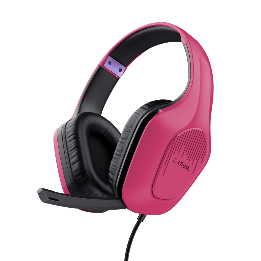 TRUST-24992-8713439249927-Audifono Diadema Trust Gxt 415p Zirox Rosada Gamer 3