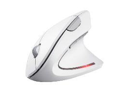 TRUST-25132-8713439238808-Mouse Trust Verto Inalámbrico Diseño Vertical Blanco