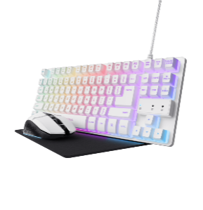 TRUST-25233-8713439225242-Combo trust Gxt 794W 3 en 1 Teclado Thado