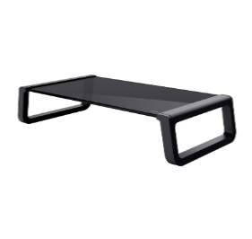 TRUST-25271-8713439252712-Base Soporte Para Monitor en Cristal Templado Trust Monta Negro