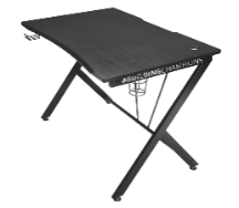 TRUST-25420-8713439251319-Mesa para Gamer Trust Gxt 700 Omnius Negra