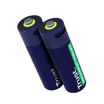 TRUST-25584-8713439255843-Baterías Recargables tipo C Trust 2 pilas - AA