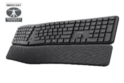 TRUST-25704-8713439256352-Teclado Trust Keyra Inalambrico-Bluetooth (multidispositvo) Negro