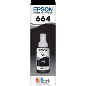 Epson-T664120-AL-T664 BLACK BOTTLE L200