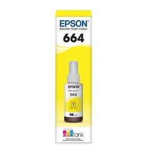 Epson-T664420-AL-T664 YELLOW BOTTLE L200