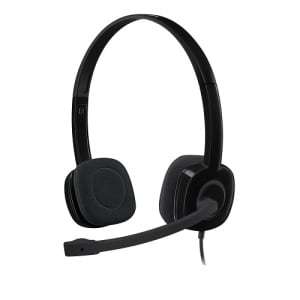 Logitech-981-000587-Stereo Headset H151 Black