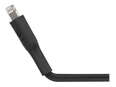 Belkin CAA003bt1MBK Belkin BoostCharge - Cable Lightning - 24 pin USB-C macho a Lightning macho - 1 m - negro - suministro de potencia USB (18W)