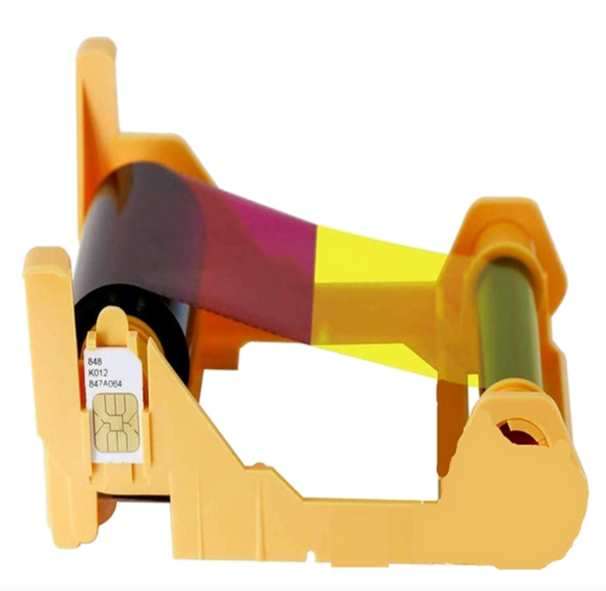 Zebra 800033-348 Zebra YMCKOK - YMCKO - casete de cinta de impresión con rodillo limpiador - para ZXP Series 3, 3 QuikCard ID Solution