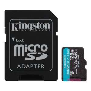 Kingston-SDCG4/128GB-128GB microSDXC Canvas Go Plus Gen4 200M