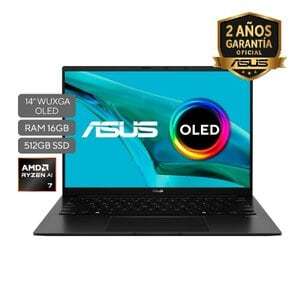 Asus-90NB17R2-M00670-UM3406GA-QL125 R7 AI-445 14 16 512 No SO