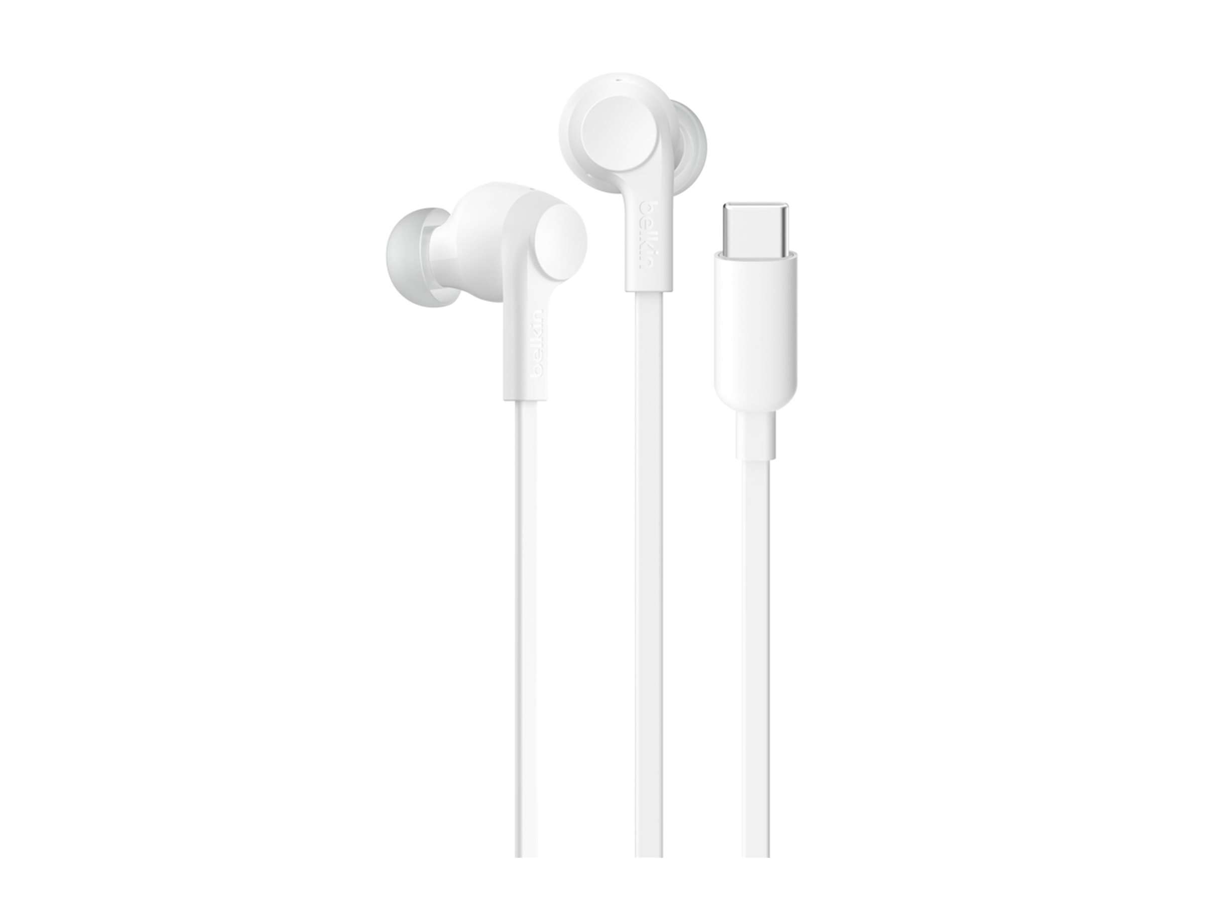 Belkin G3H0003fqWH Belkin - Headphones - SoundForm ANC Wired Earbuds (U