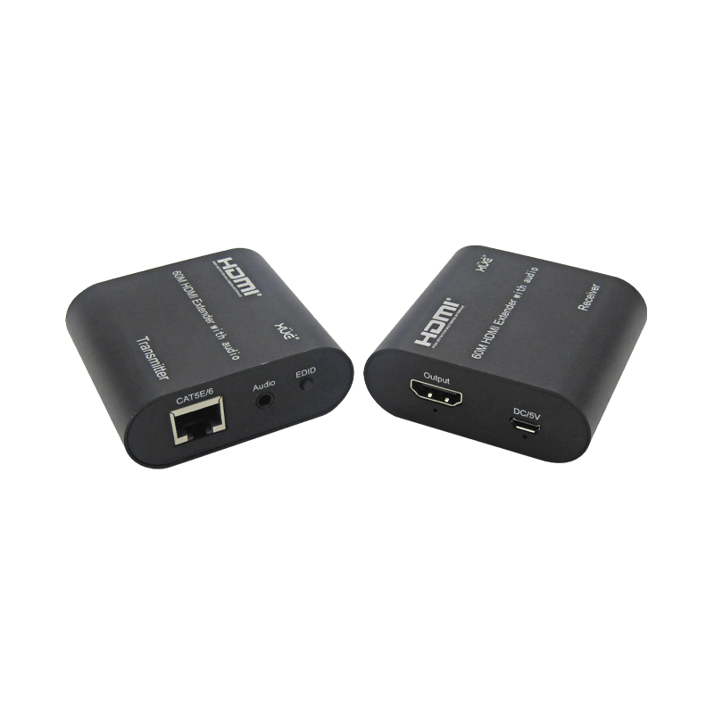 EXTENSOR HDMI 1080P 60M CON AUDIO RJ45 CAT5E/6-XUE®-1080p/60m